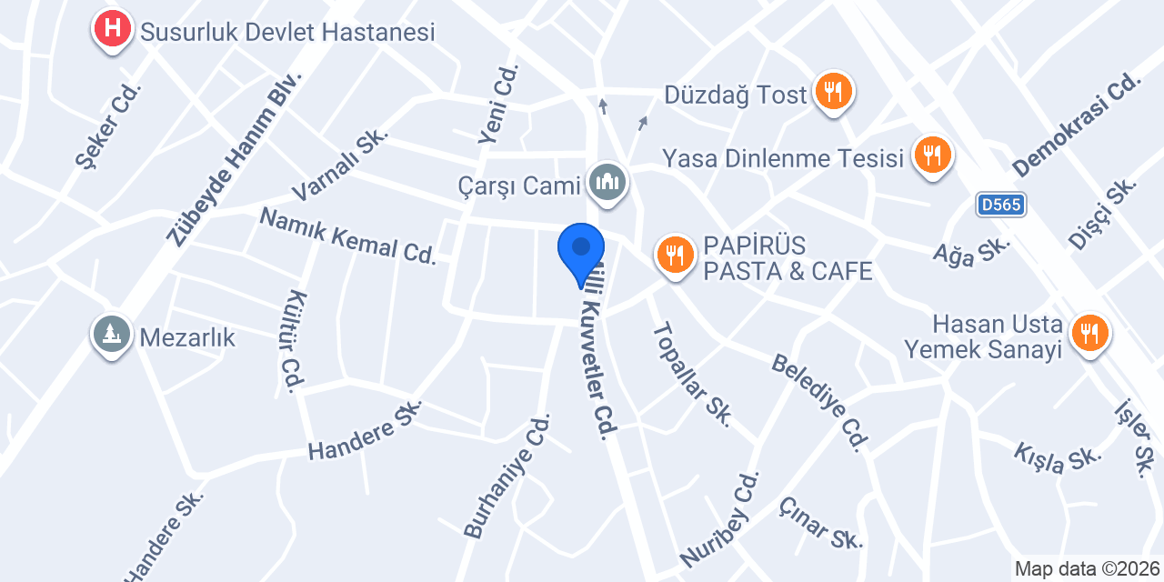 PetekOn Otomasyon konumu