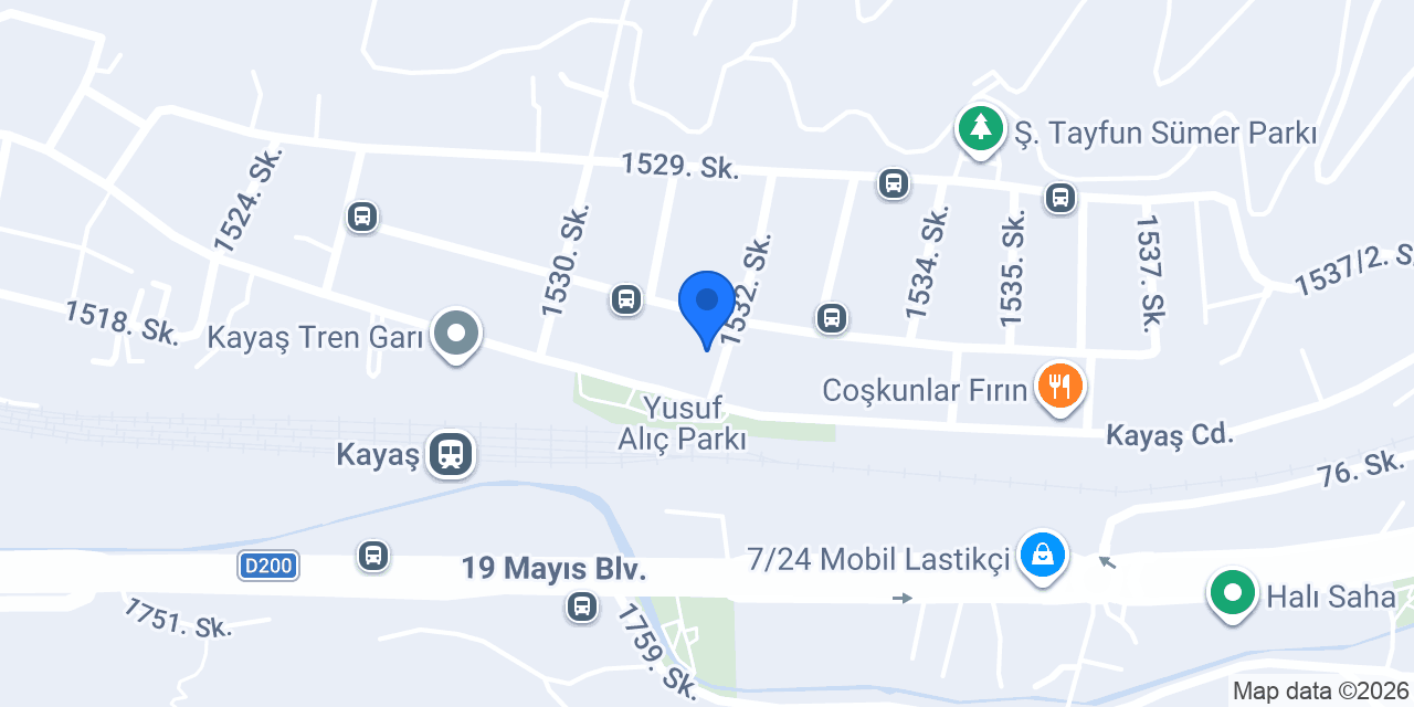 Büyük Kayaş Yağcıoğlu Cami konumu