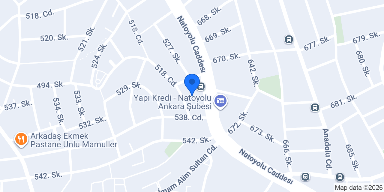 Egem Bayan Kuaför konumu