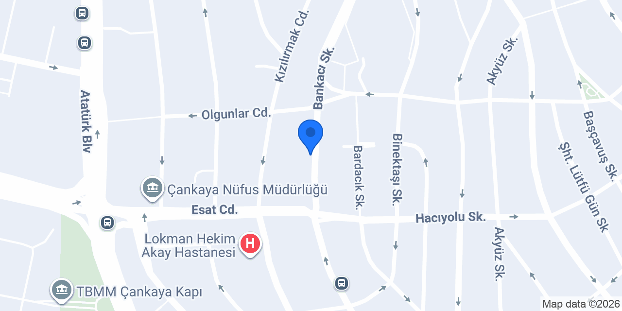 NALBANT TURİZM konumu
