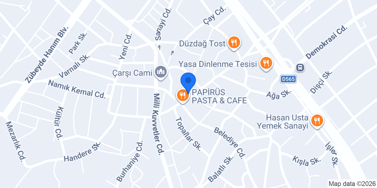 Şekerbank Susurluk Şubesi konumu