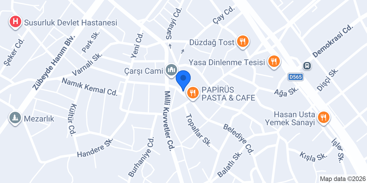 Kafa Simit&Cafe konumu