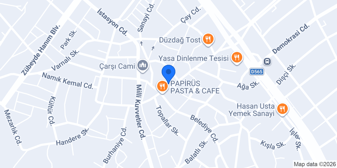 Paşa Sarraf Kuyumcu konumu
