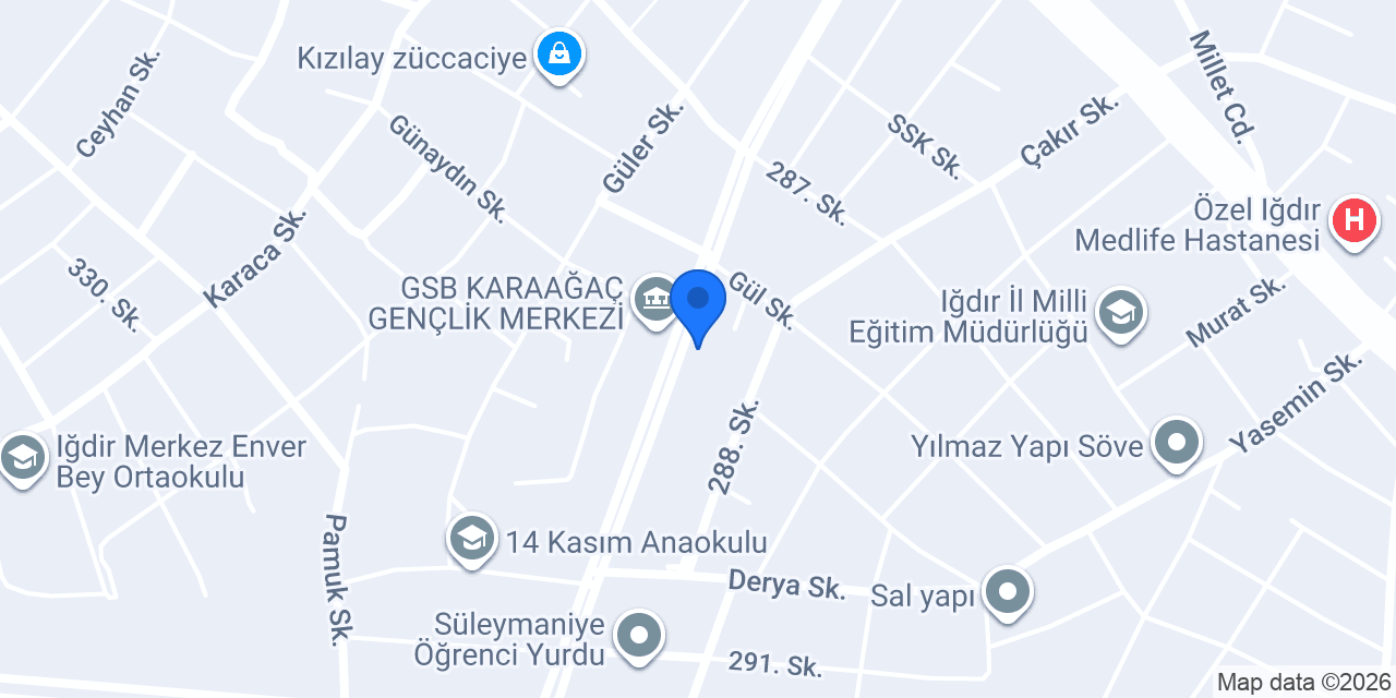 IĞDIR SERKAN ASANSÖR - MÜHENDİSLİK-LTD-ŞTİ konumu