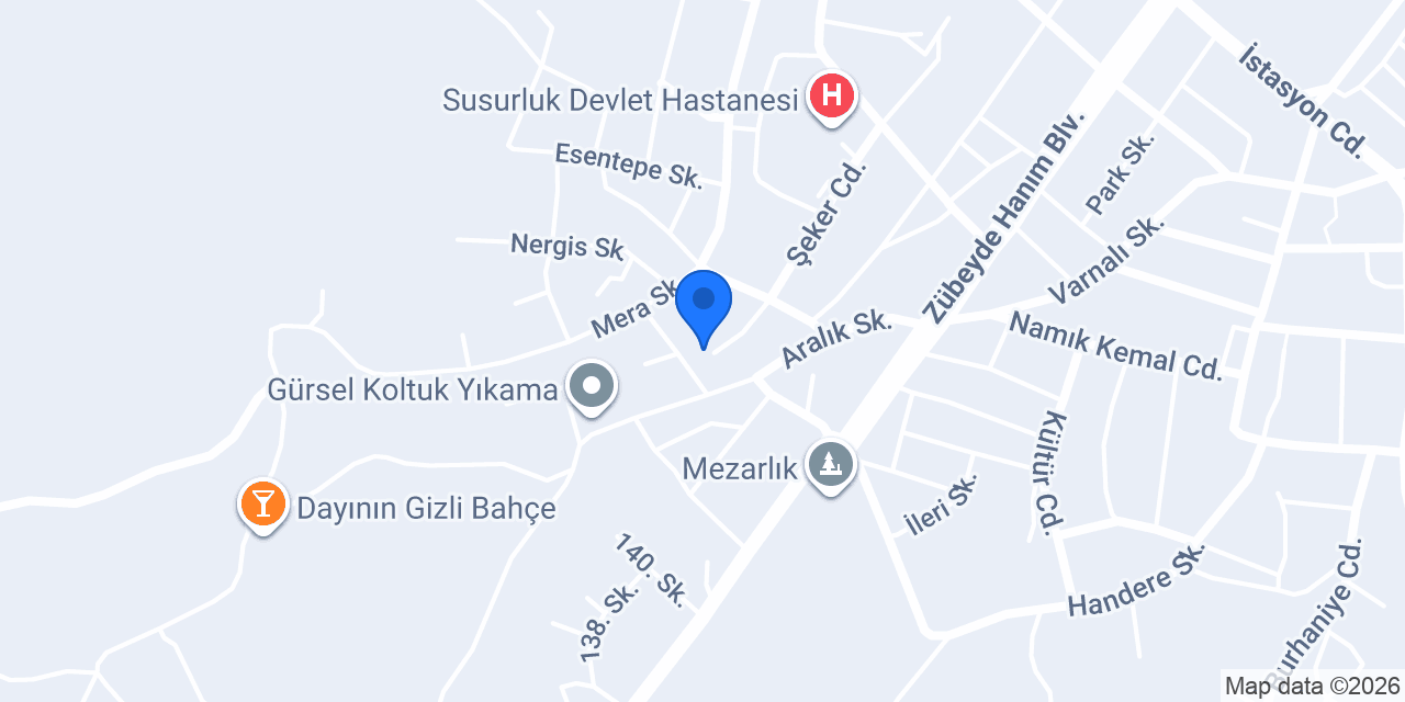 Türker Oto Yıkama konumu