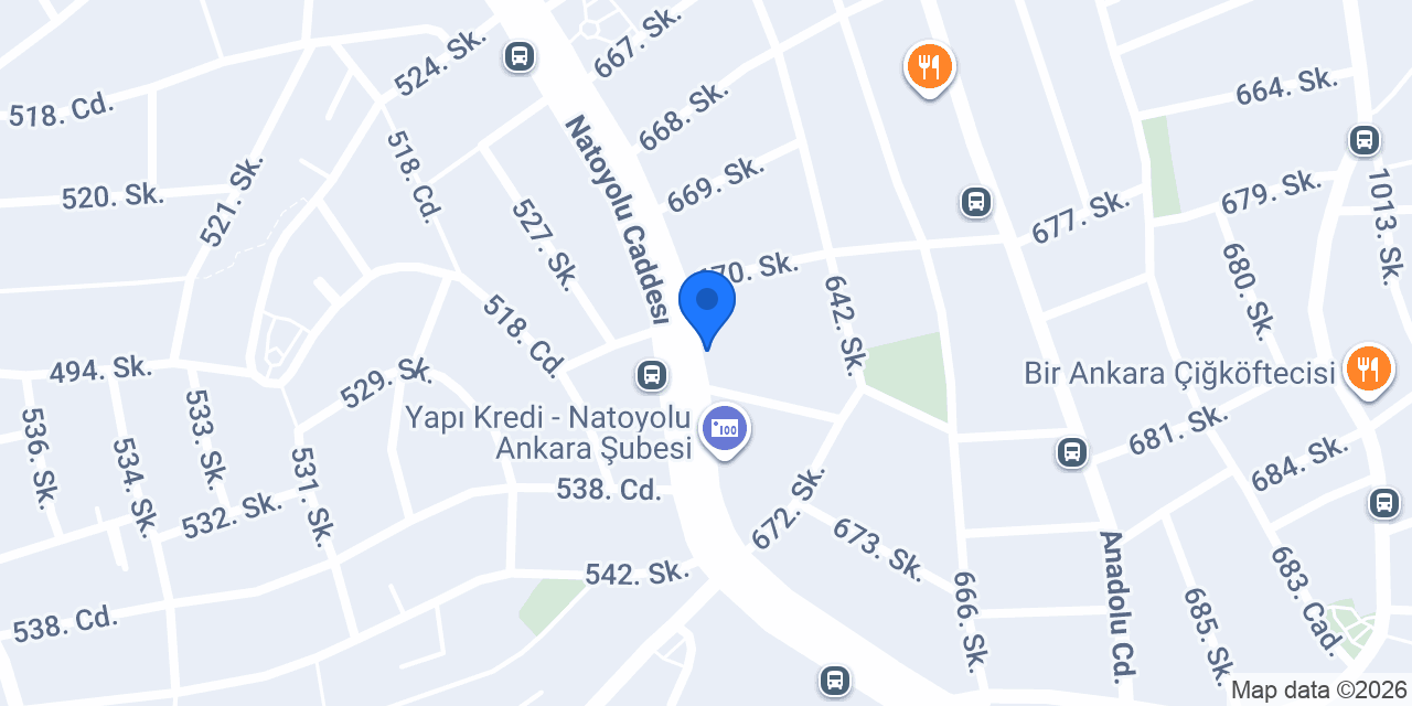 Mamak tandır lavaşı konumu