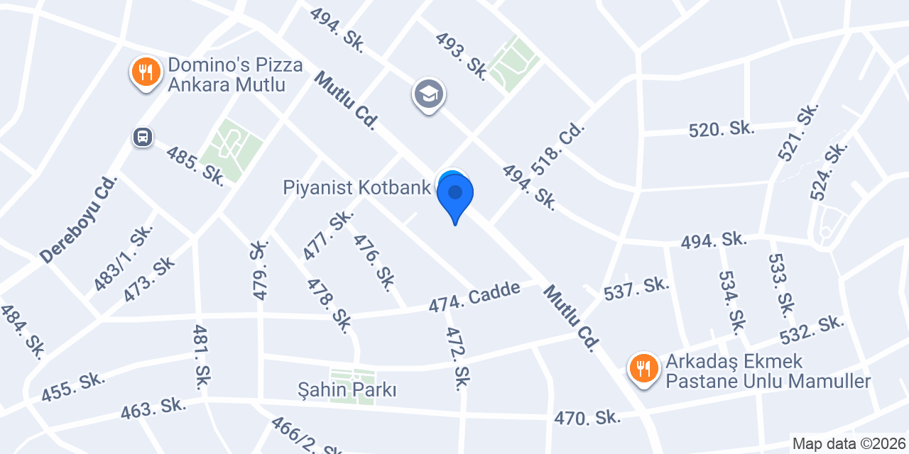 Redbunder(Mamak) konumu