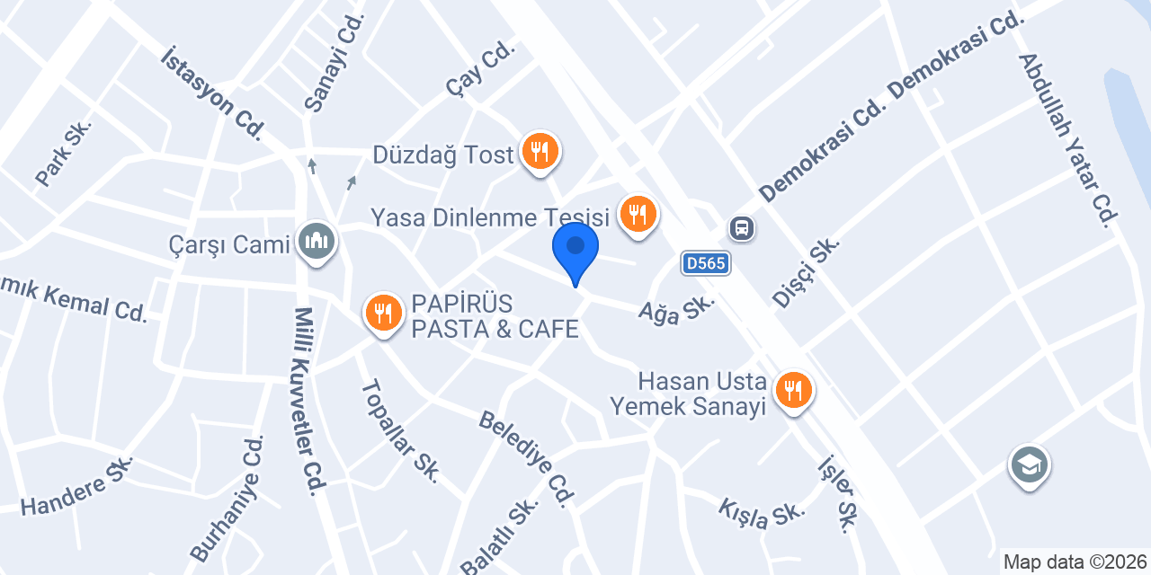 La vista caffee konumu
