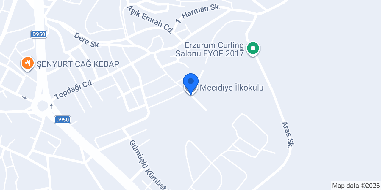 Mecidiye İlkokulu konumu