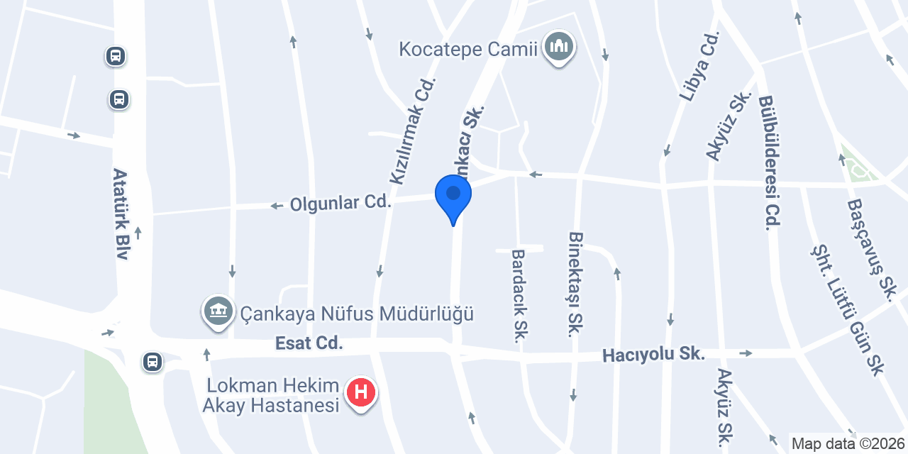 Deniz Turizm Umre Ankara konumu