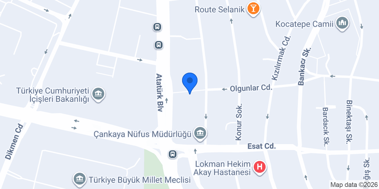 Ayaz Kitabevi konumu