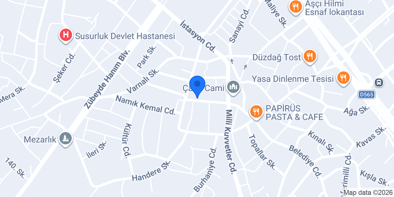Şeker Restaurant konumu