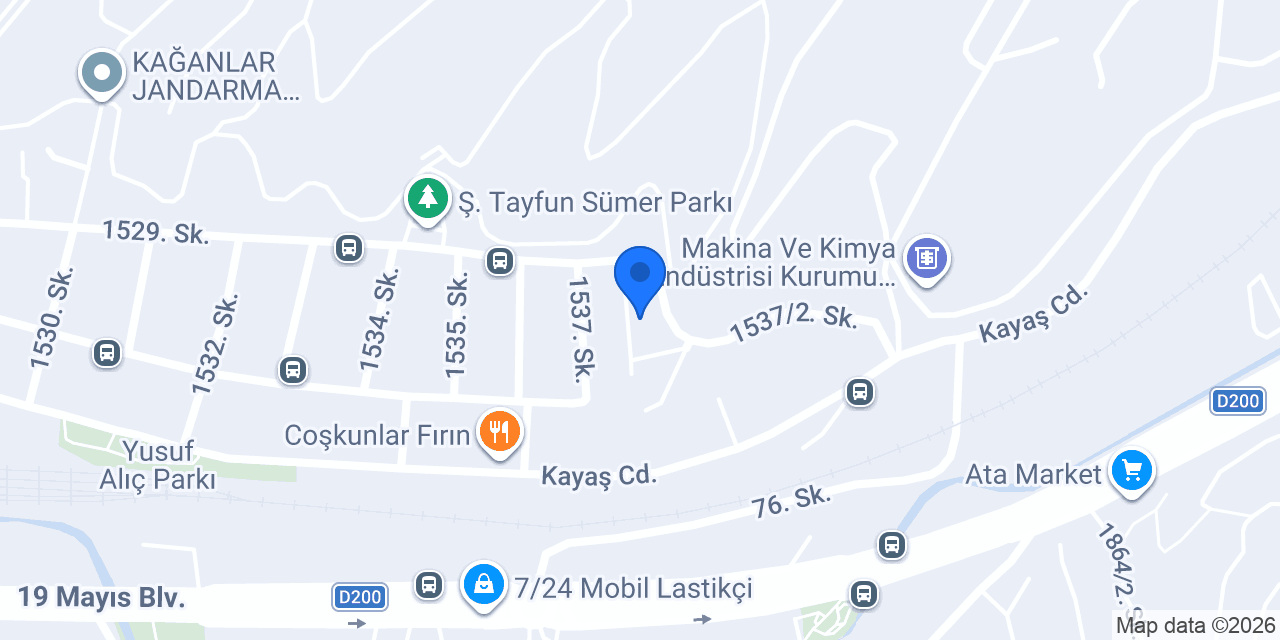 ANKATAŞ HAZIR BETON konumu