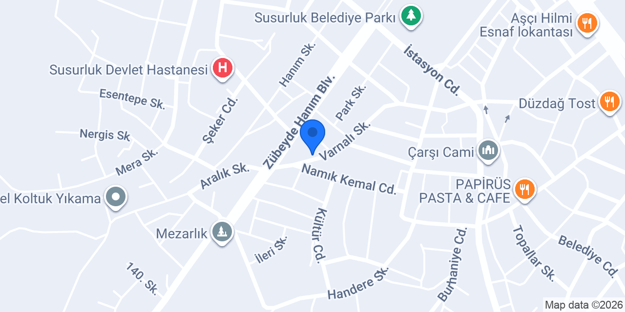Saray Tatlı konumu