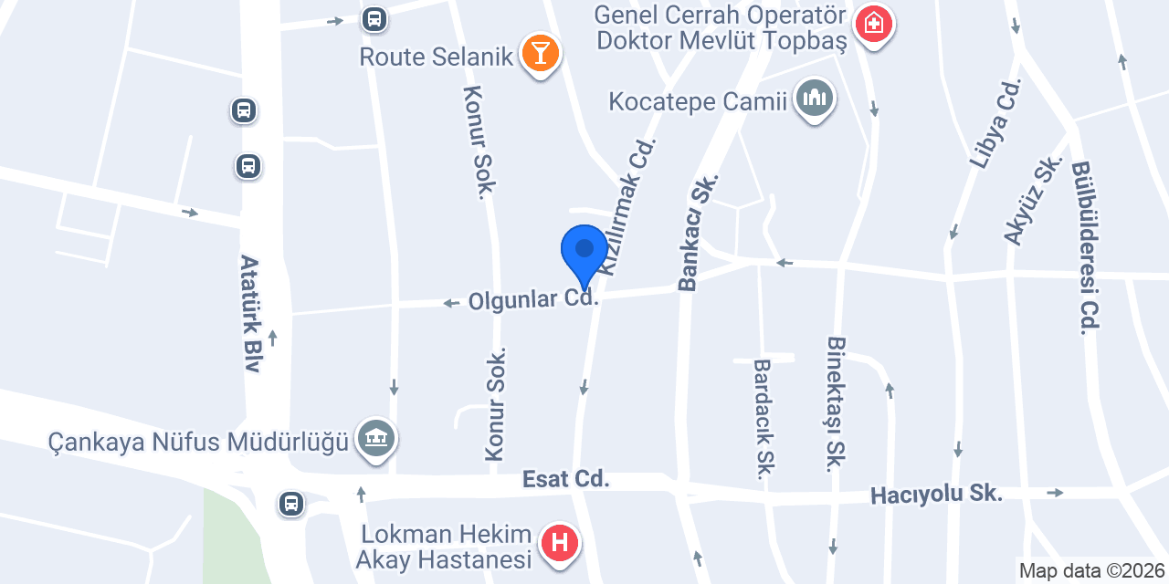 Hanımeli Ev Yemekleri konumu