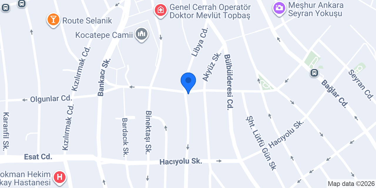 Olgunlar Eczanesi konumu