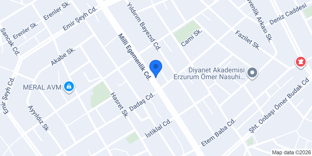 Dadaşkent Eczanesi konumu