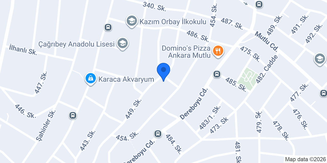 Türkiye Vize Merkezi konumu