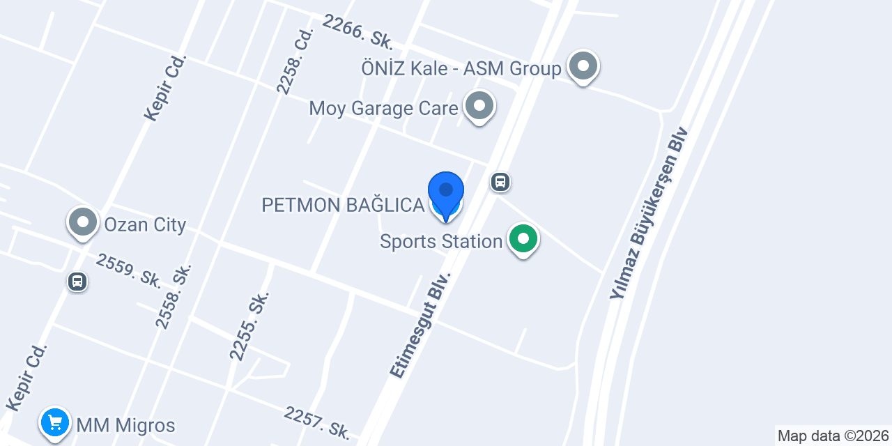 PETMON BAĞLICA konumu