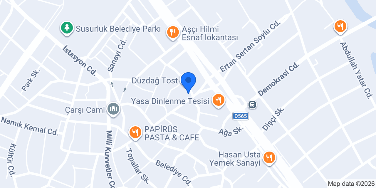Beşeylül Unlu Mamülleri konumu