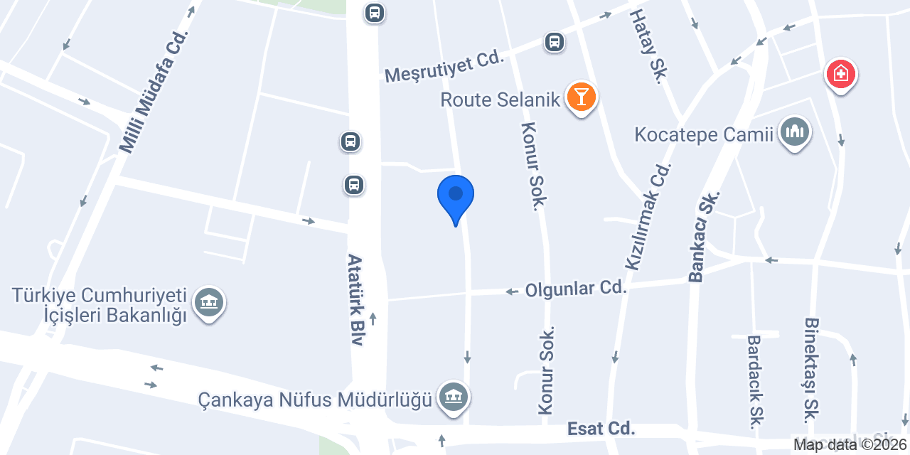 BUKAVİYYE HOTEL 3 YILDIZ konumu