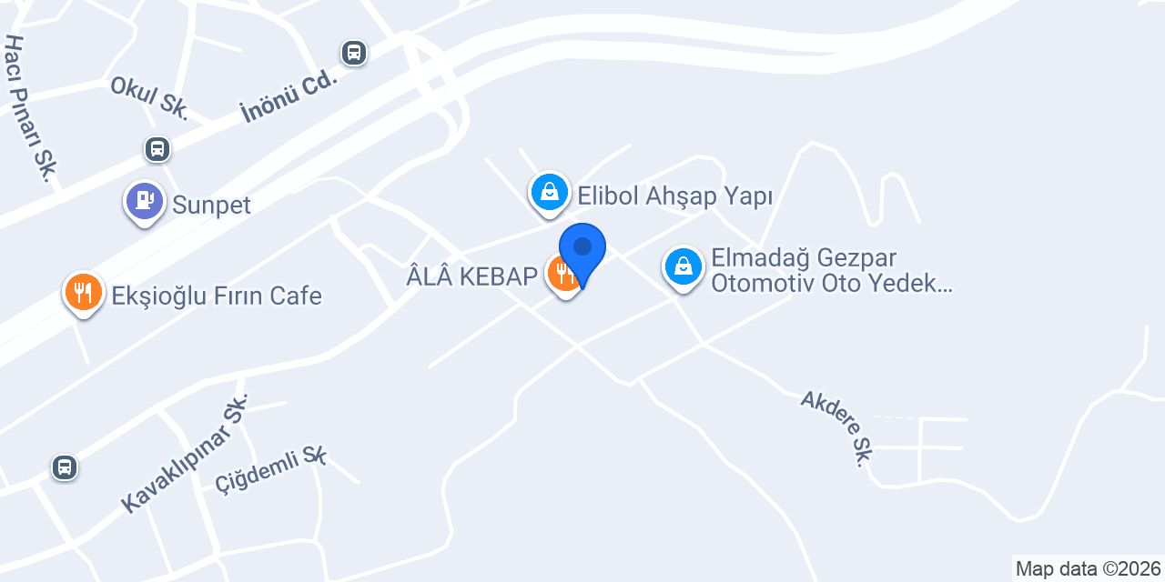 İnci Elektrik Bobibaj konumu