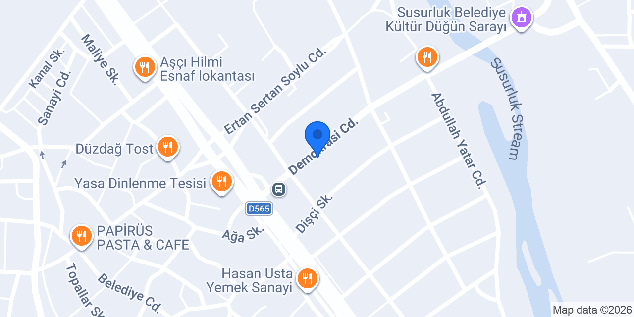 Astaş Mermer konumu