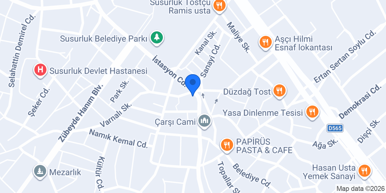EGL Mutfak Mobilya konumu