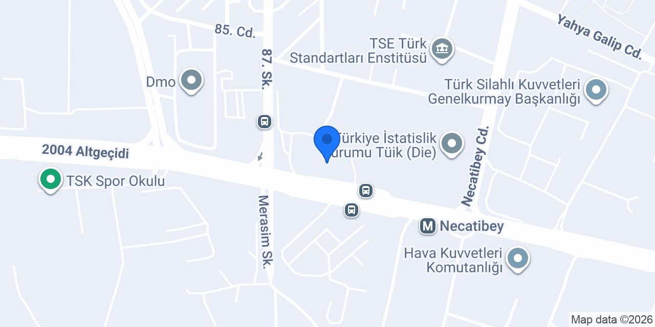 Karayolları Genel Müdürlüğü konumu