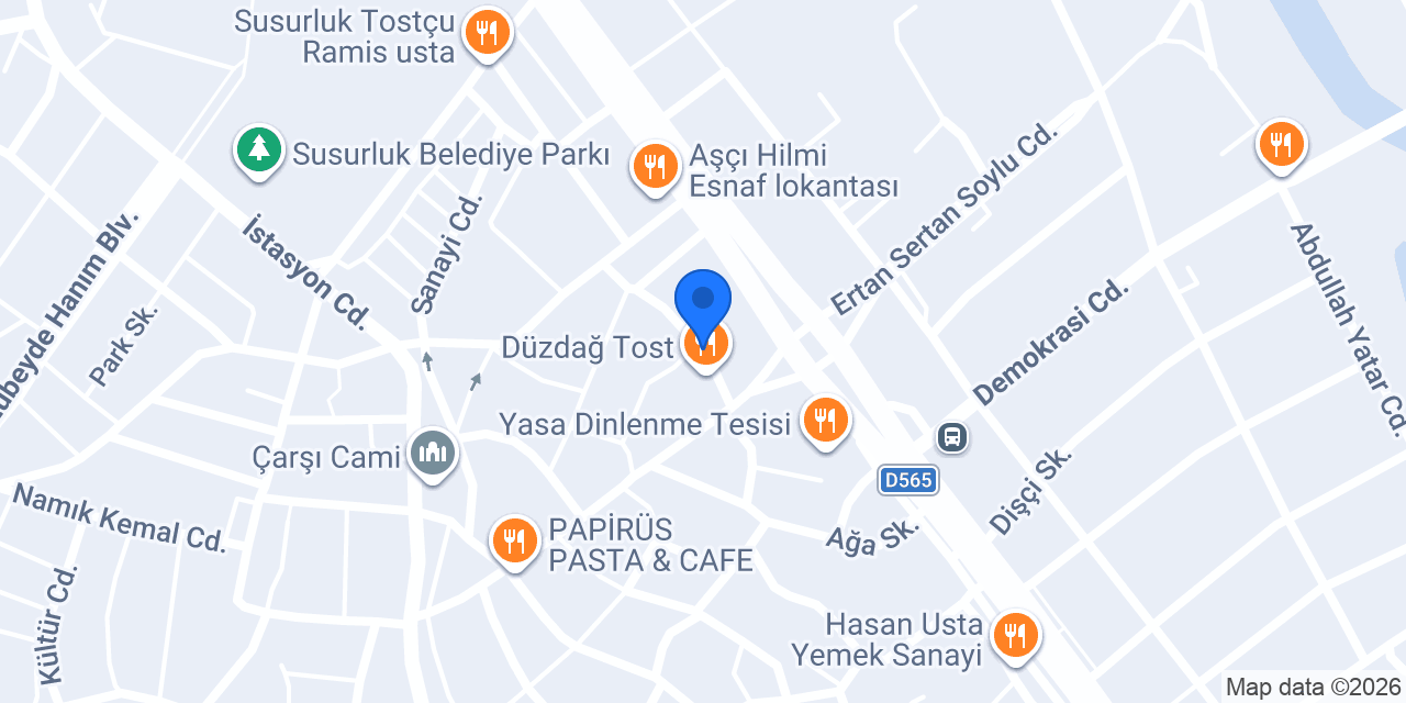 SUSURLUK Demirkapı Taksi konumu