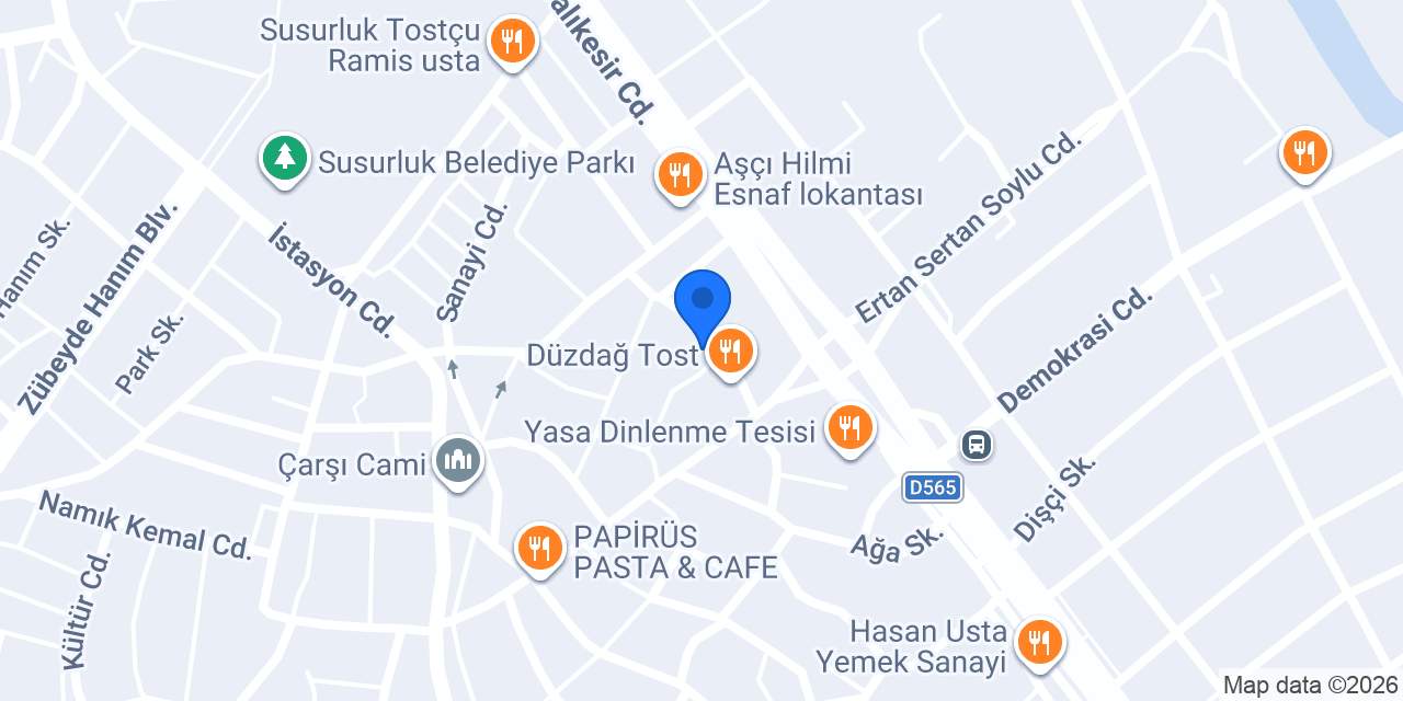 Tevfik Canıtez Hair Design konumu
