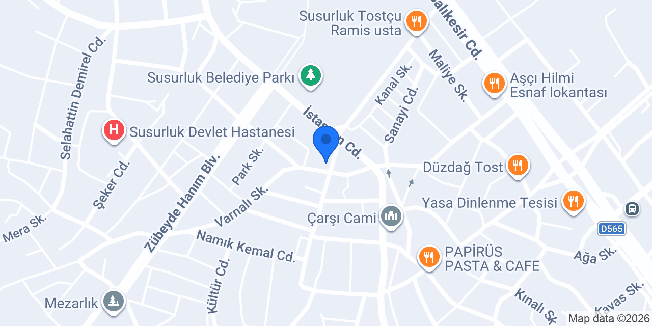 Sevgim Döner konumu
