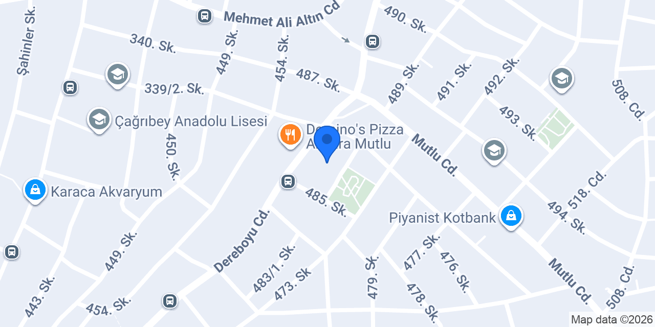 Metin Oto Lastik konumu