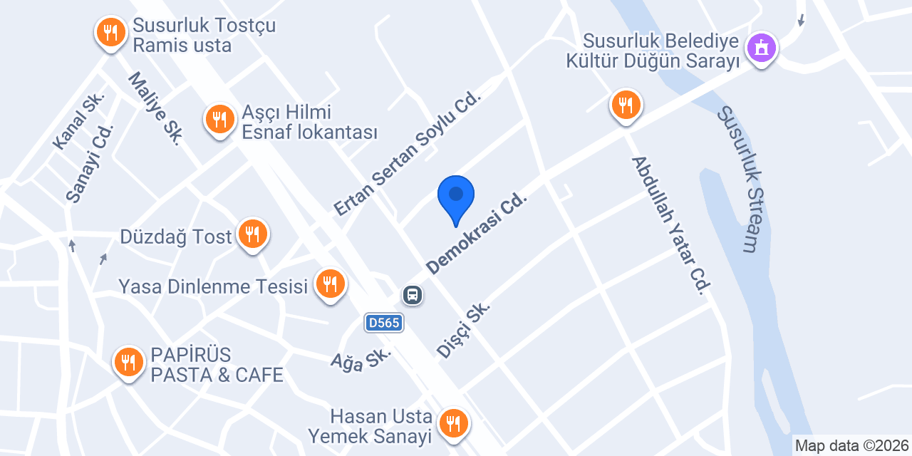 Acar İş Çelik Çatı konumu