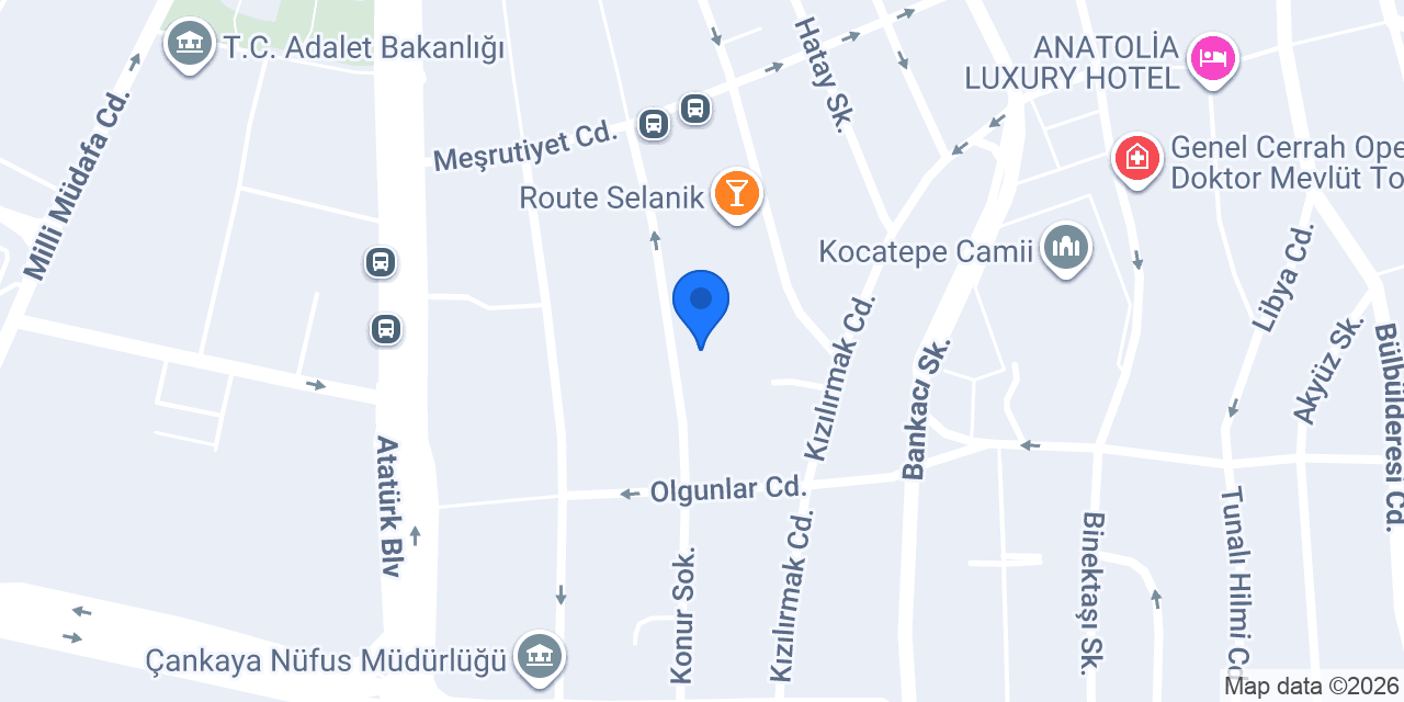 European University of Lefke, TR konumu