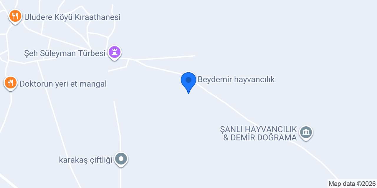 ÖZDEMİR HAYVANCILIK konumu