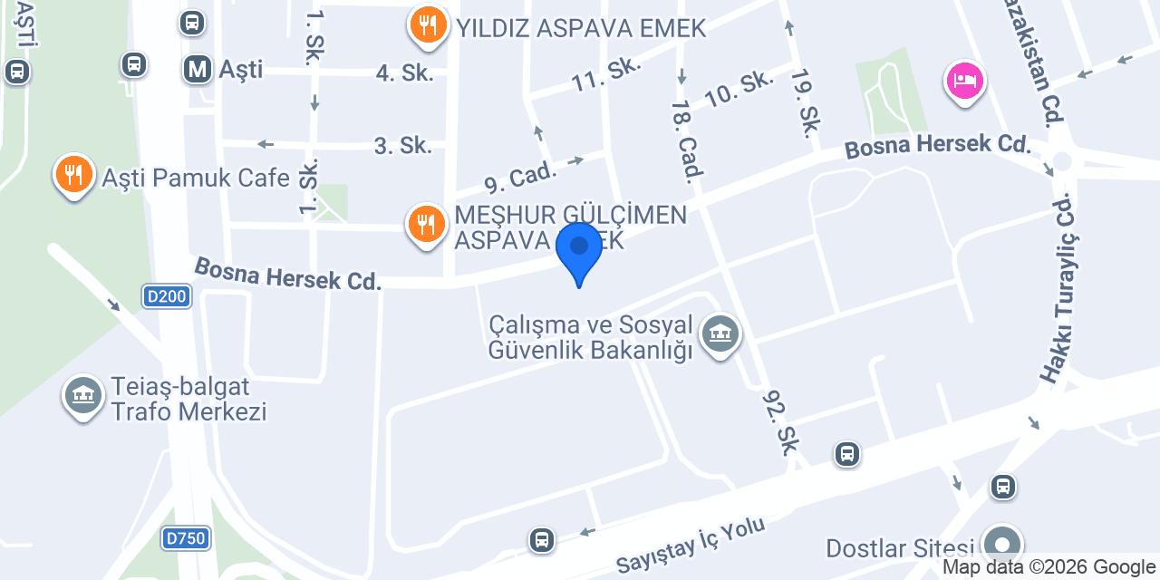 Malkoçlar Yapi Market konumu