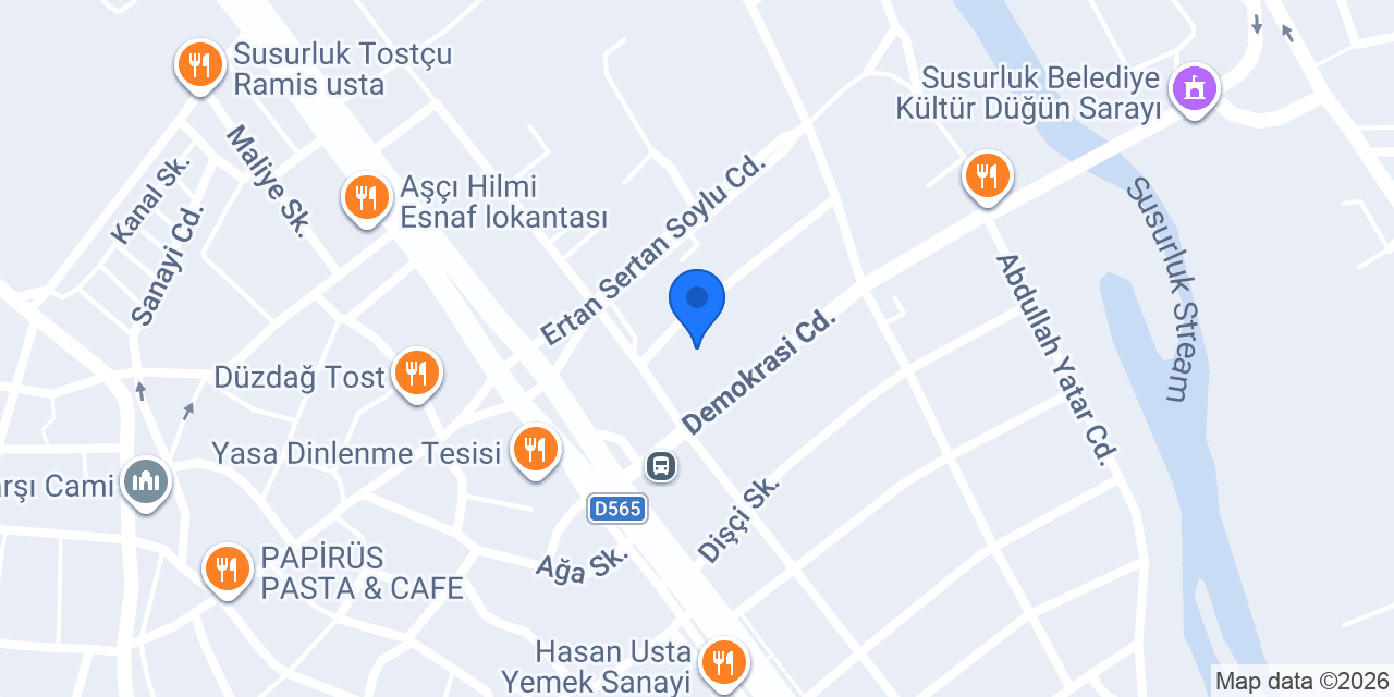 MUT PALAS konumu