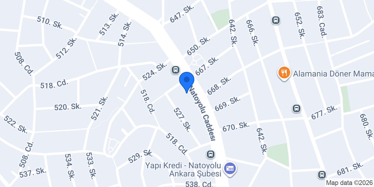 Esfit Natoyolu konumu