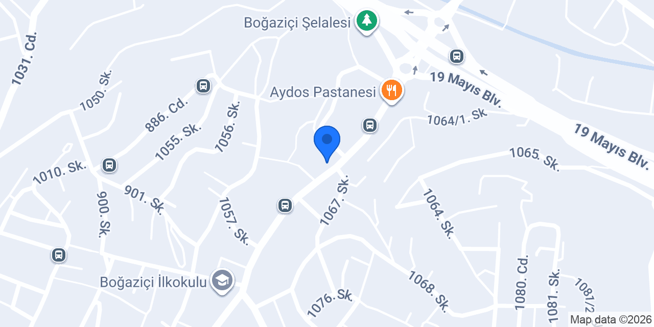 KMK GİYİM konumu