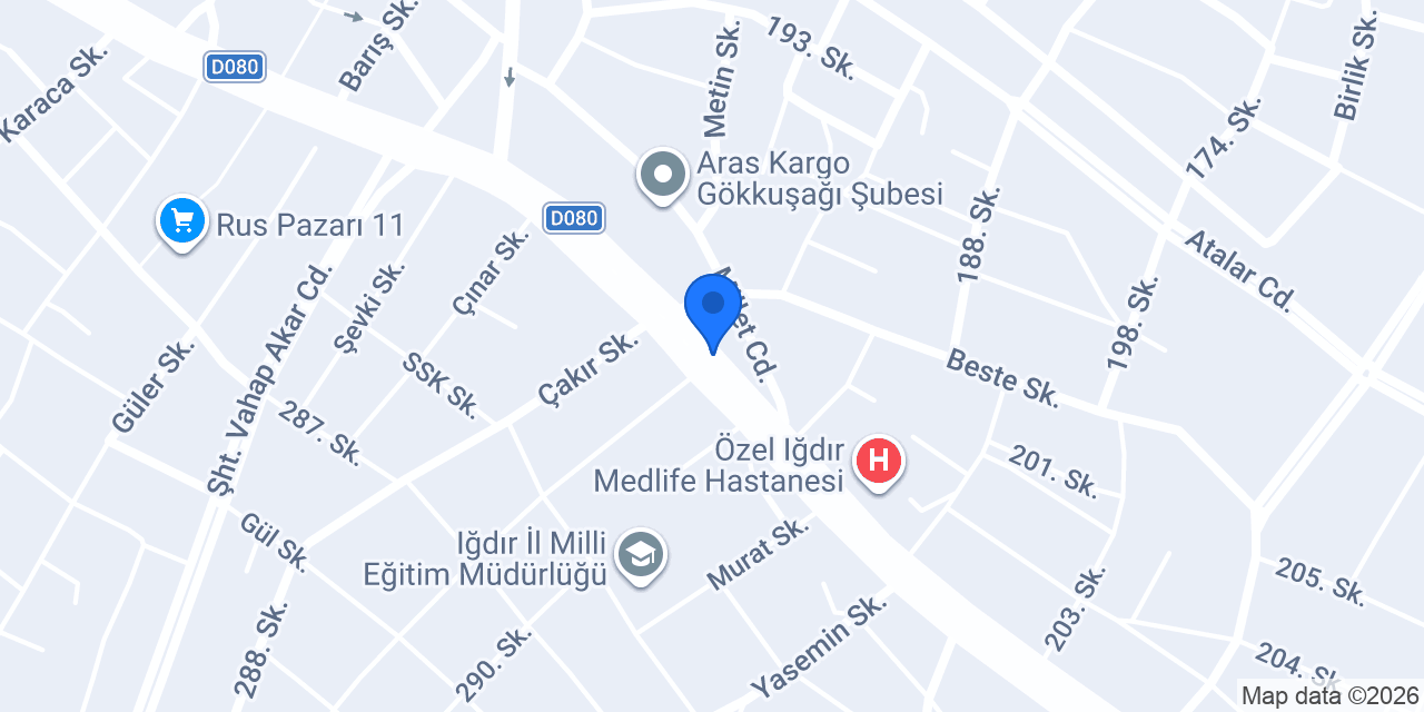 Yeni Turan Eczanesi konumu