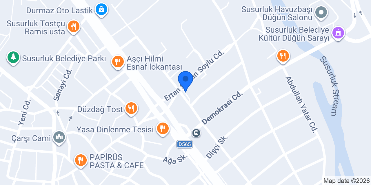 Terminal Taksi konumu