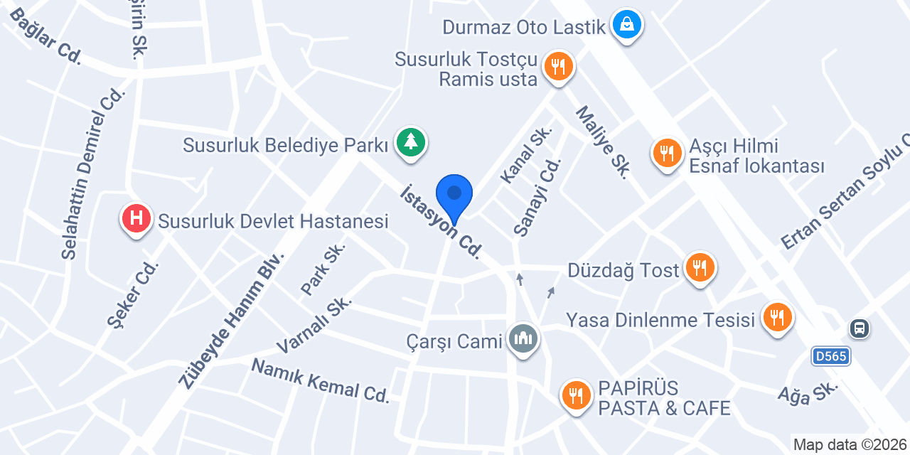 Susurluk Tanem Gurme konumu