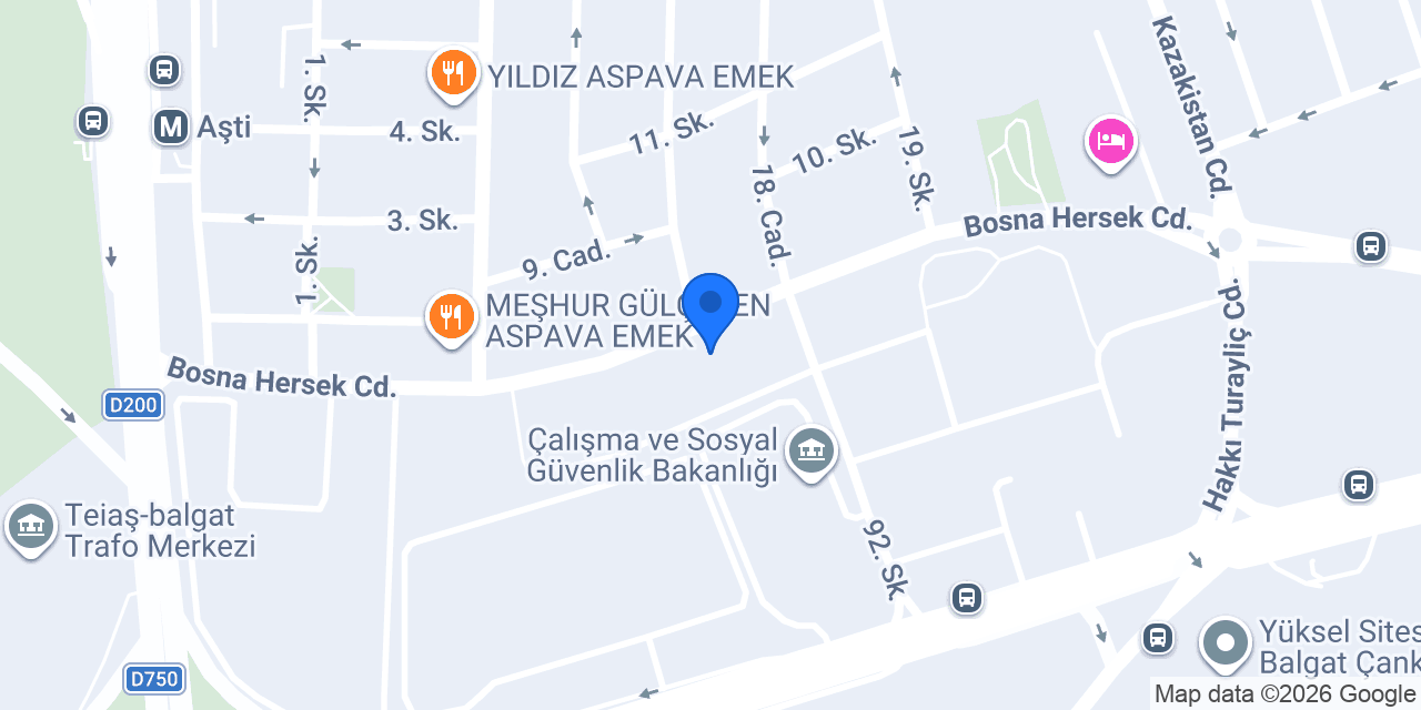 DHL eCommerce - Emek Şubesi konumu
