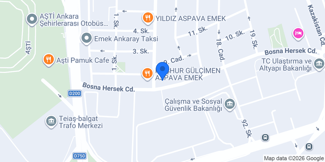 Yapı Kredi - Emek Şubesi konumu