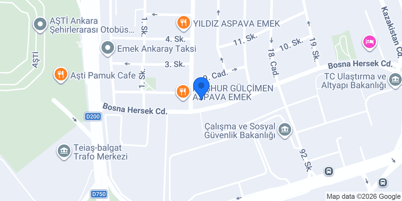 QNB Emek Şubesi konumu