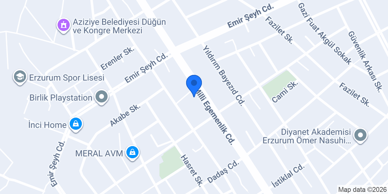 Akson Inşaat konumu