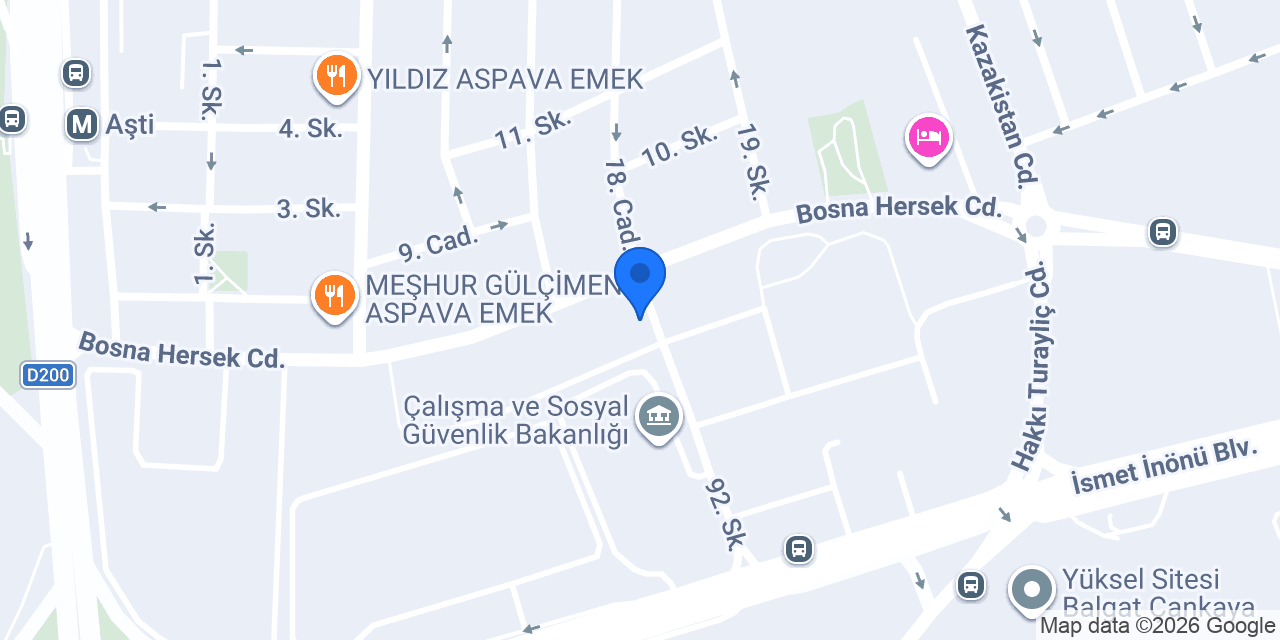 Başak Eczanesi konumu