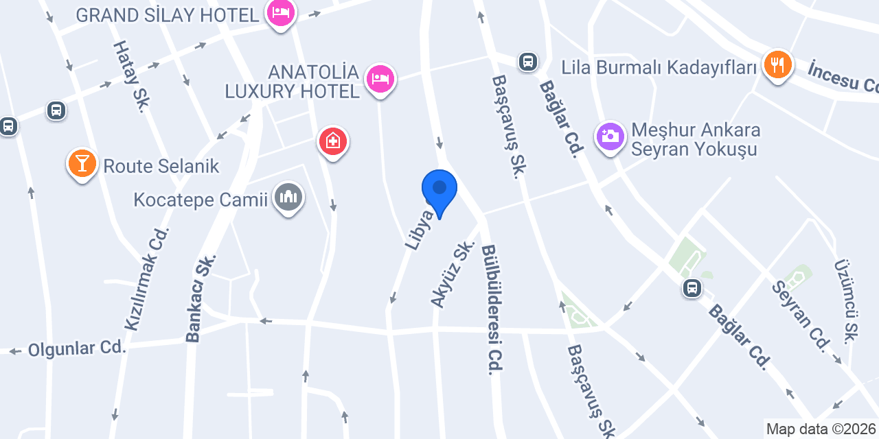 Uzman Rent a Car konumu