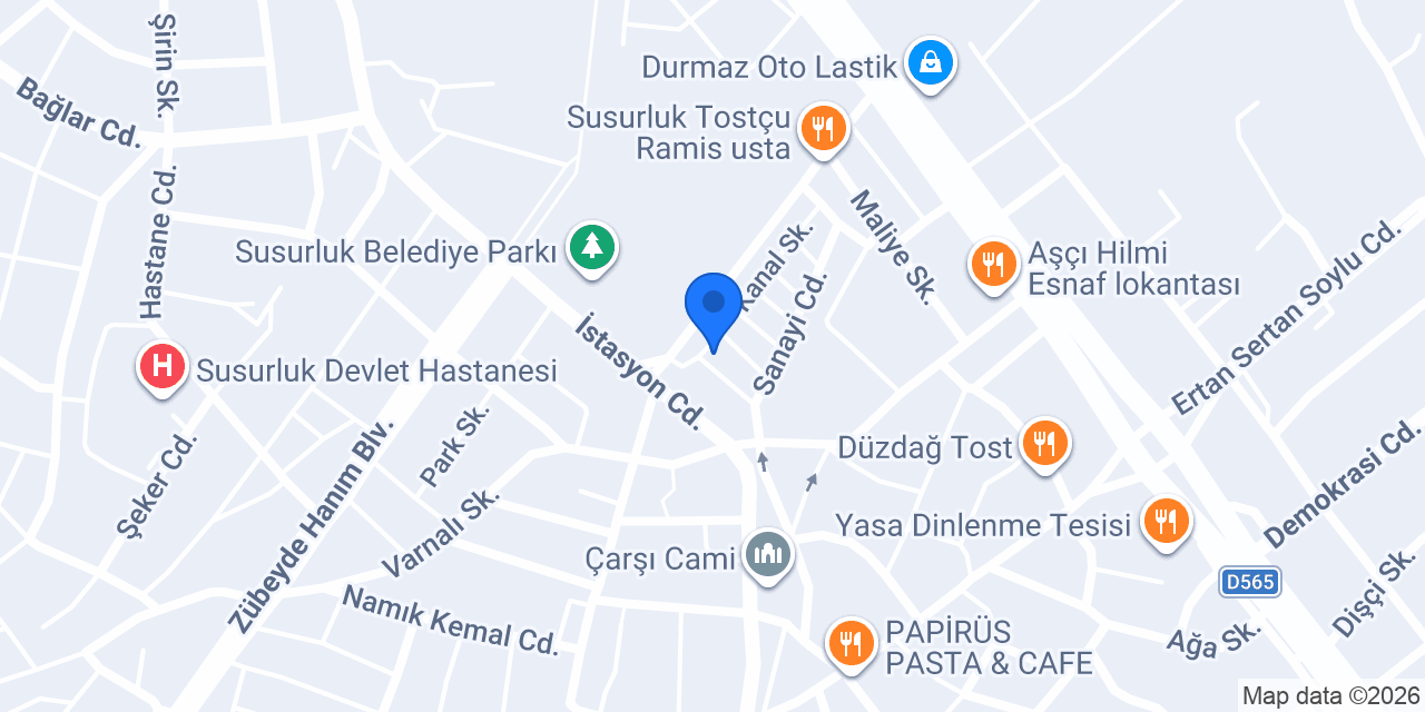 Özçabuk mobilya konumu